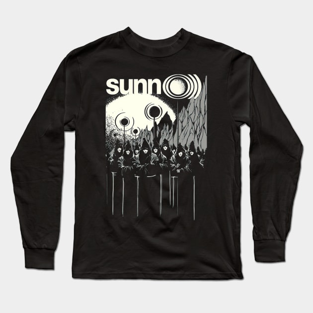 Sunn O))) Long Sleeve T-Shirt by CosmicAngerDesign
